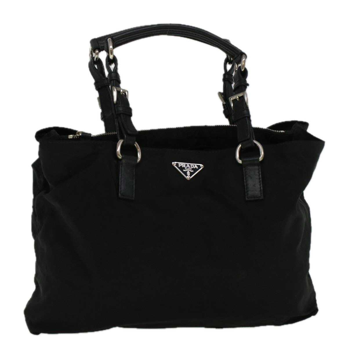 PRADA Shoulder Bag Nylon Black 57384