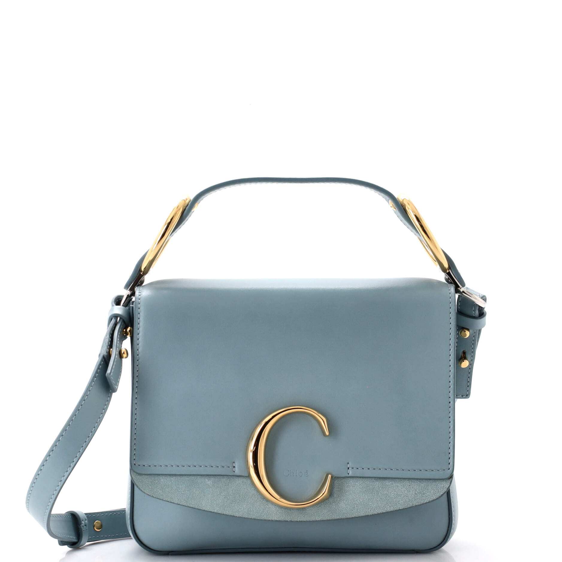 Chloe C Flap Bag Leather Small