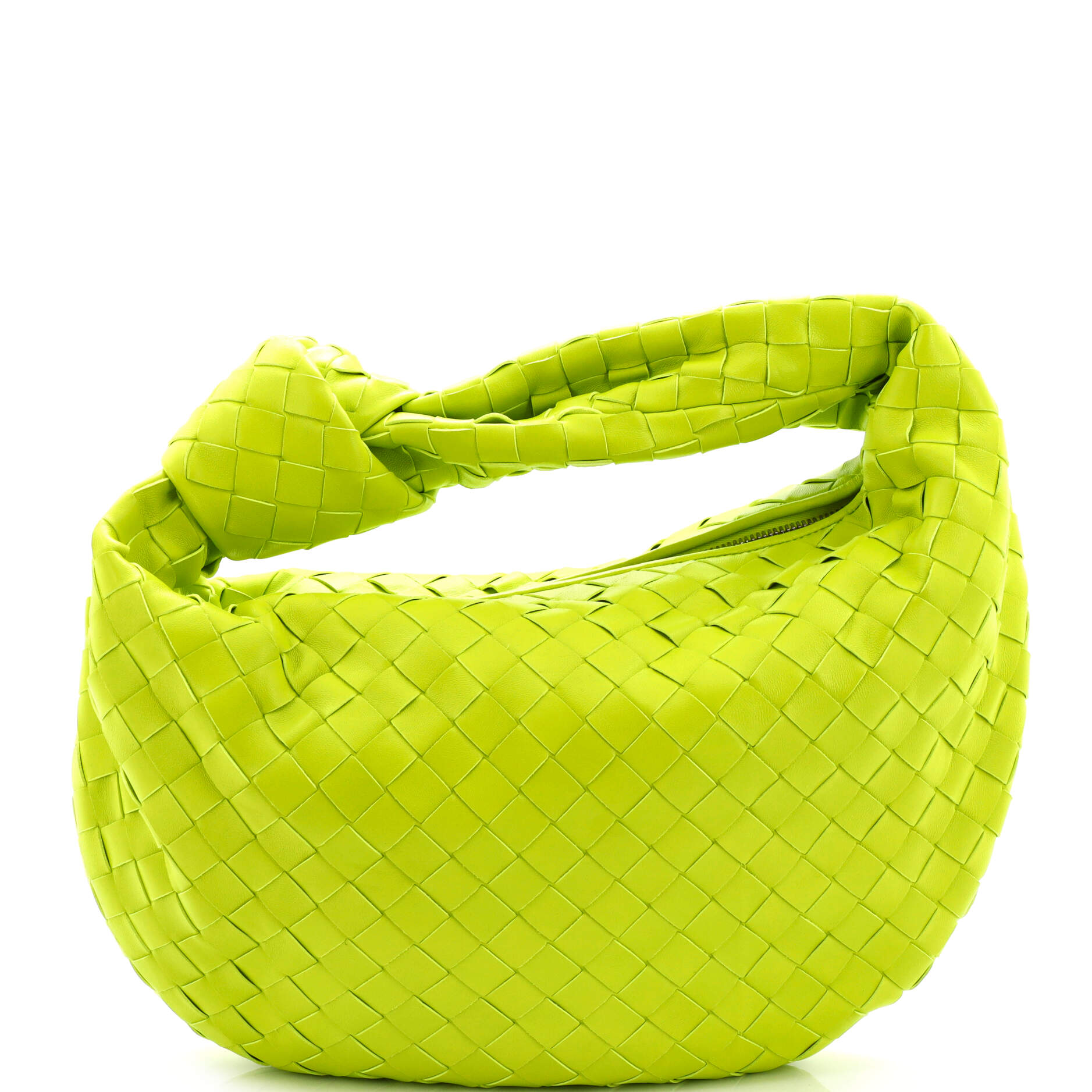 Bottega Veneta Jodie Hobo Intrecciato Nappa Teen