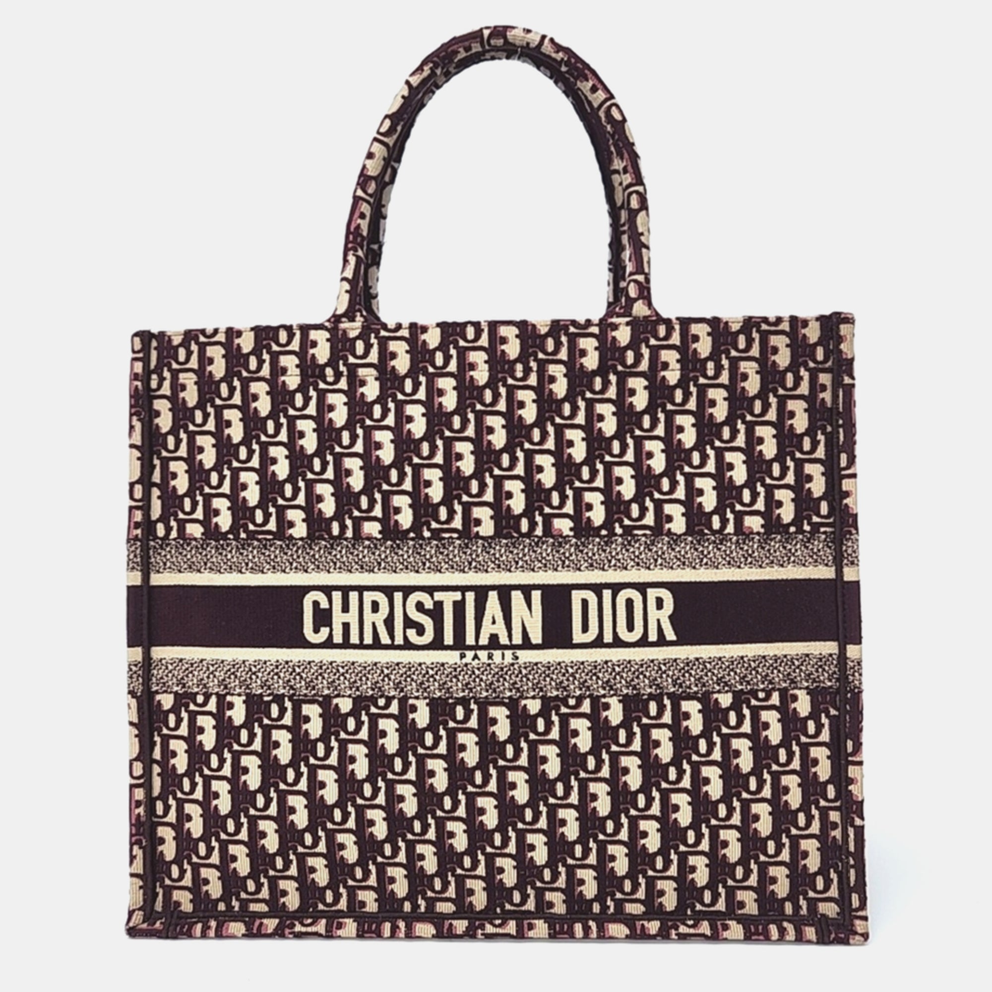 Dior Christian Oblique Book Tote Bag 42