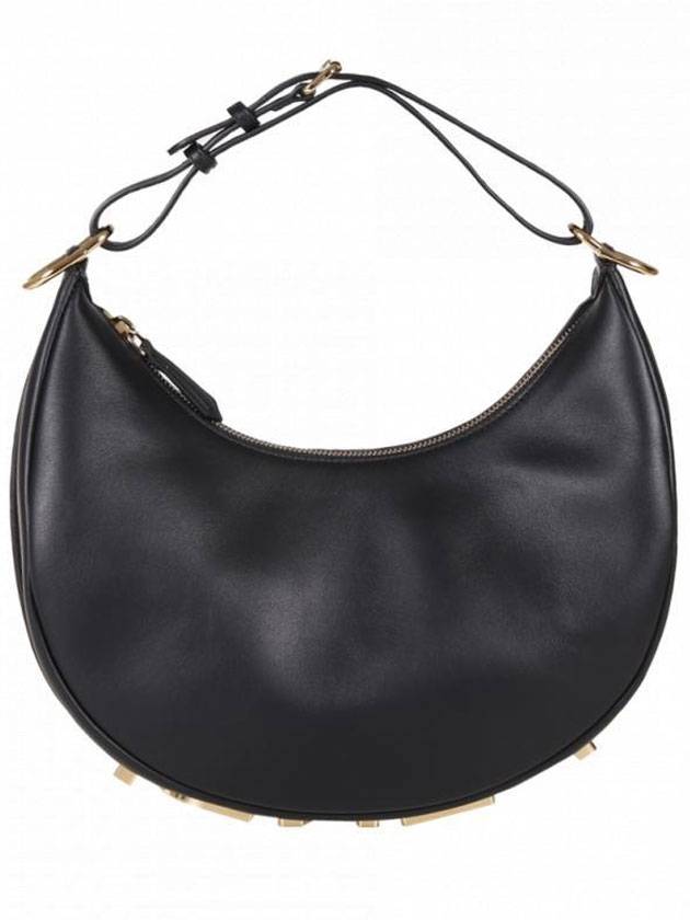 Fendi Fendigraphy Small Hobo Shoulder Bag Black