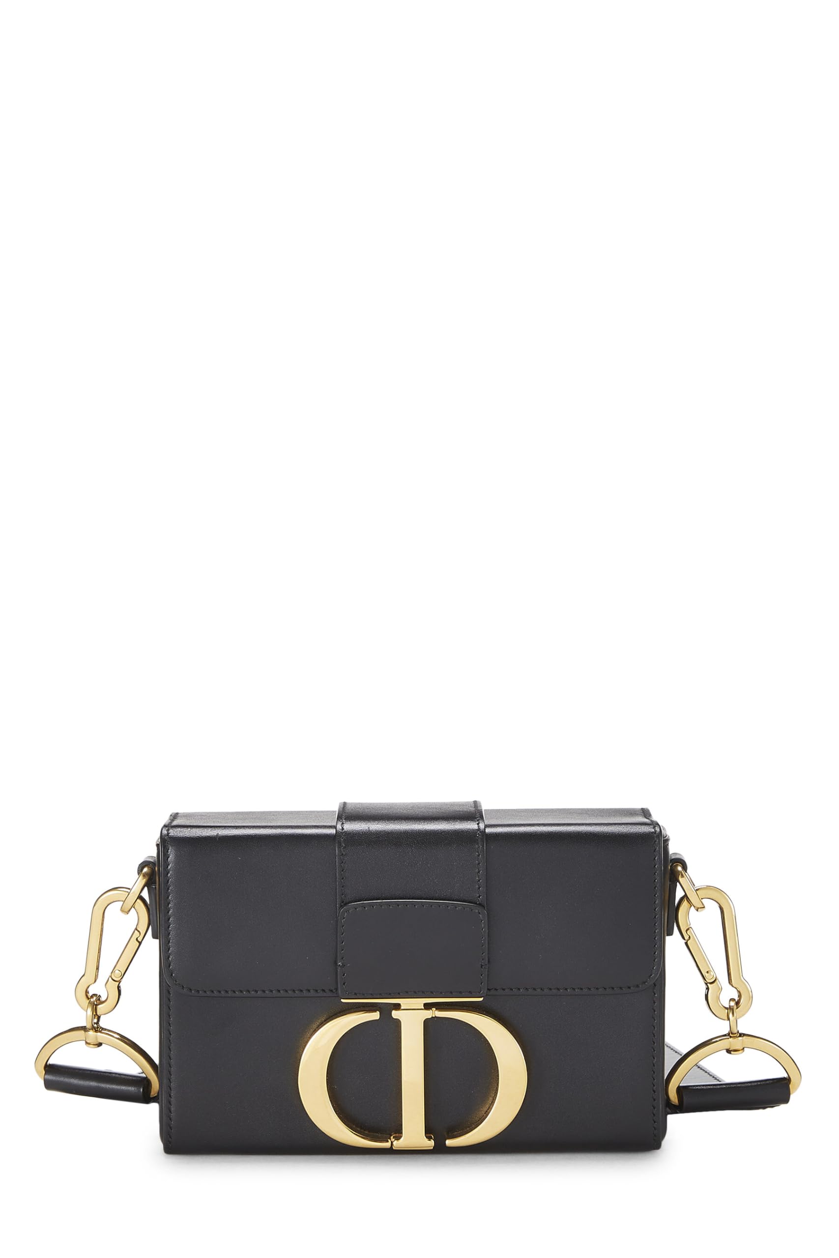 Dior, Black Calfskin 30 Montaigne Box Bag, Black