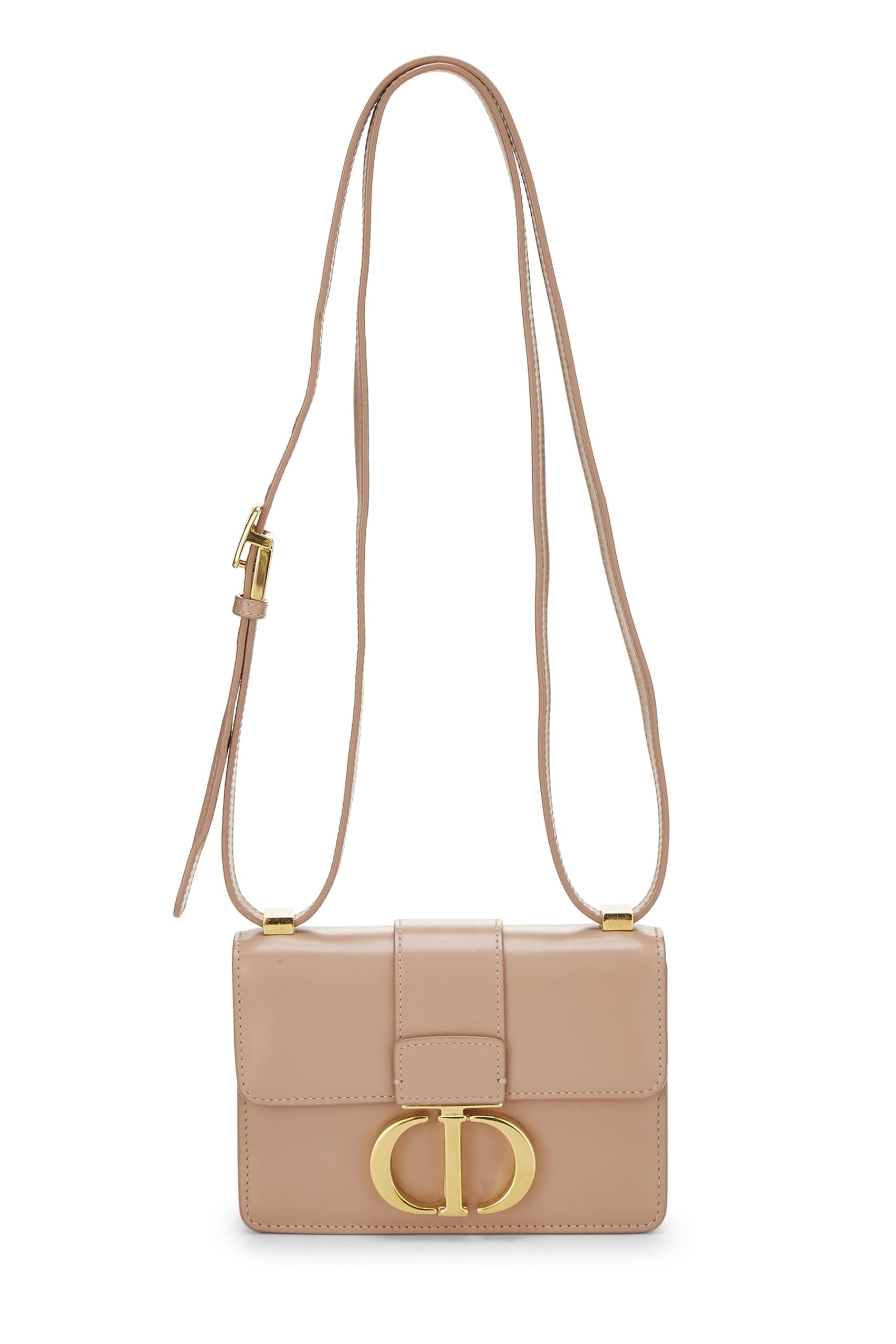 Dior, Pink Calfskin 30 Montaigne Bag Micro, Pink