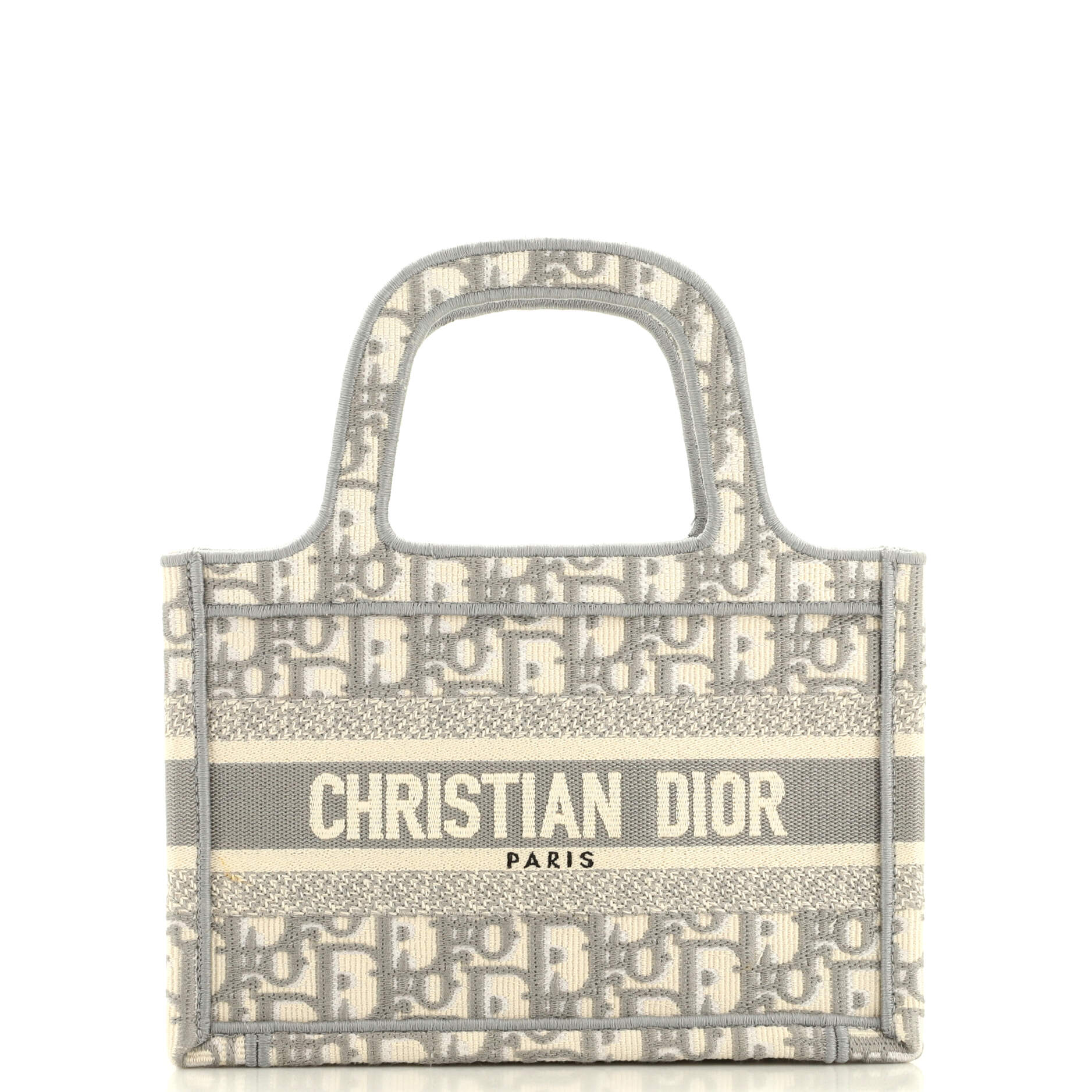 Dior Book Tote Oblique Canvas Mini