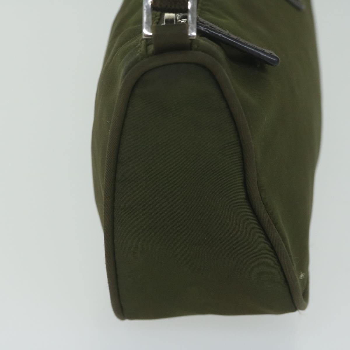 PRADA Accessory Pouch Nylon Khaki  62267