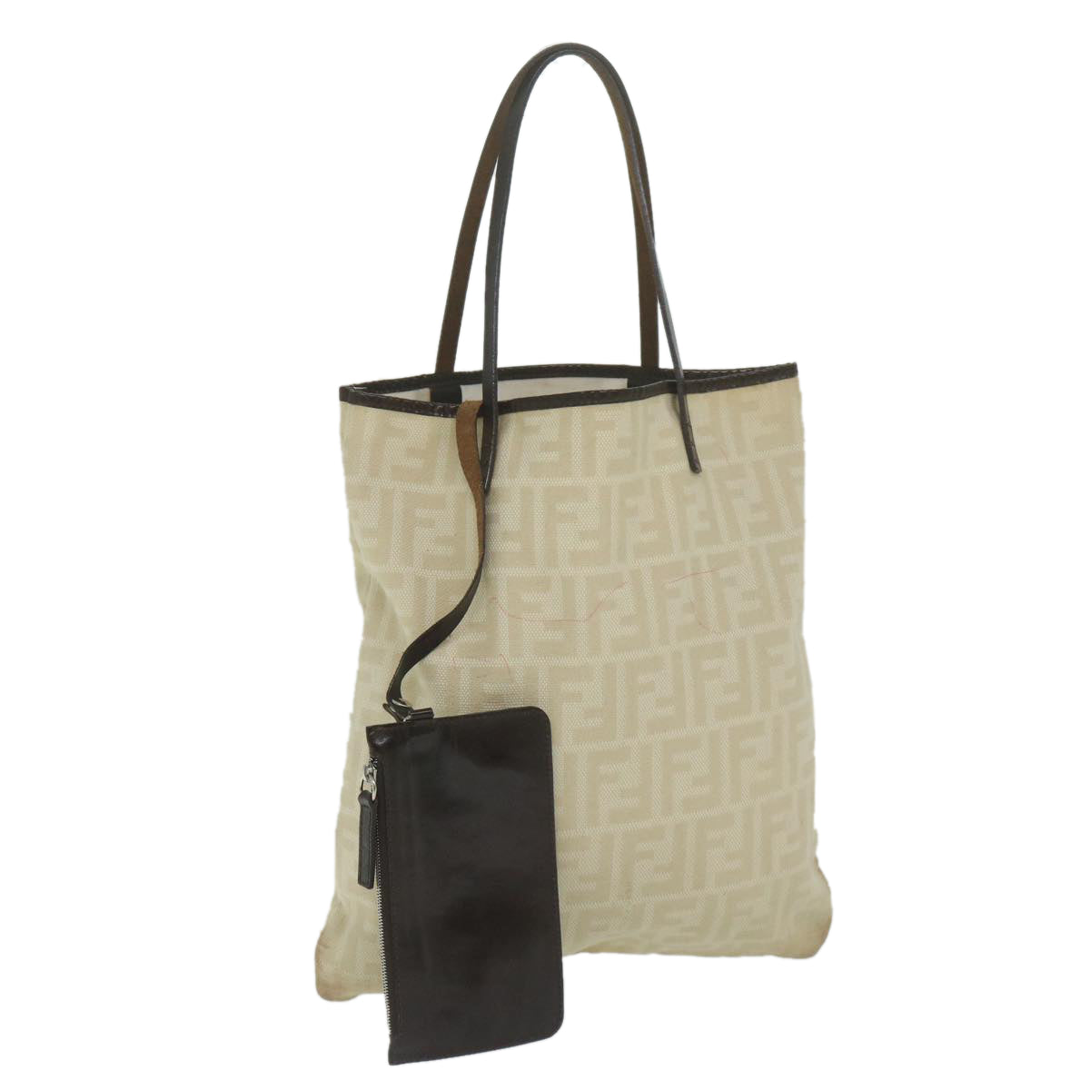 FENDI Zucca Canvas Tote Bag Beige63991