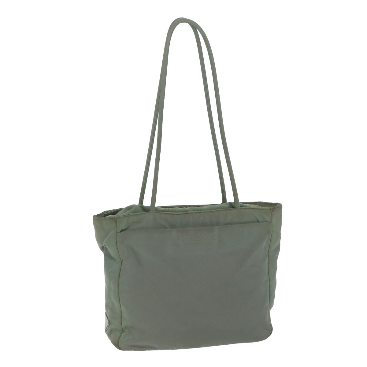 PRADA Tote Bag Nylon Khaki 65152