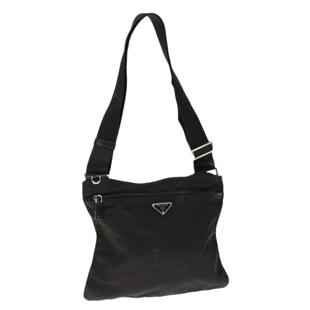 PRADA Shoulder Bag Nylon Black 65841