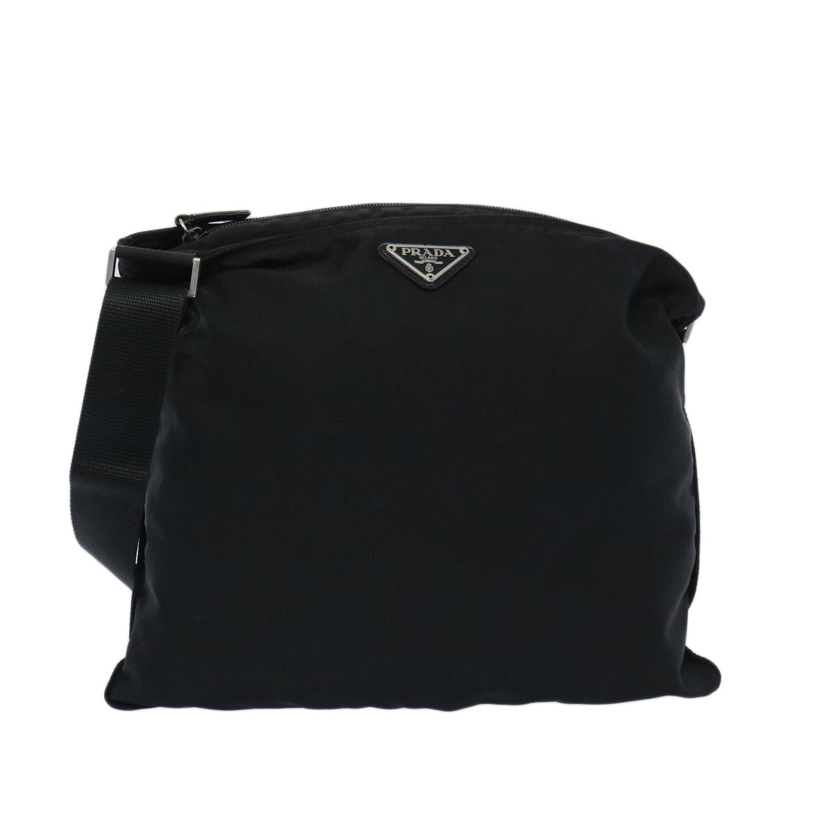 PRADA Shoulder Bag Nylon Black 66003