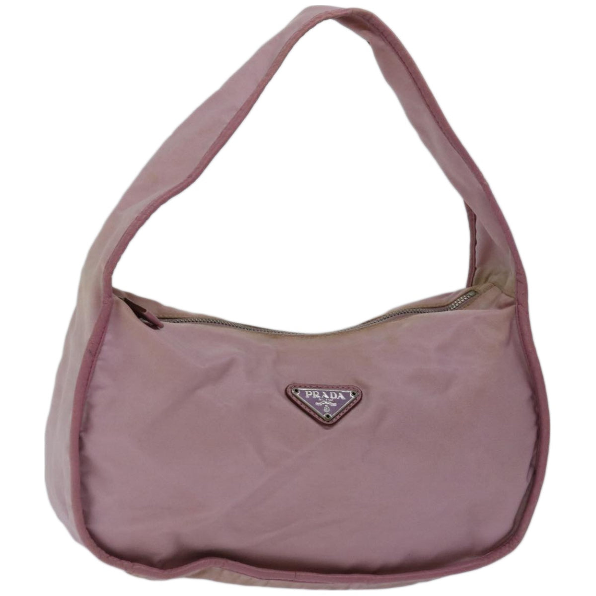 PRADA Shoulder Bag Nylon Pink 67214