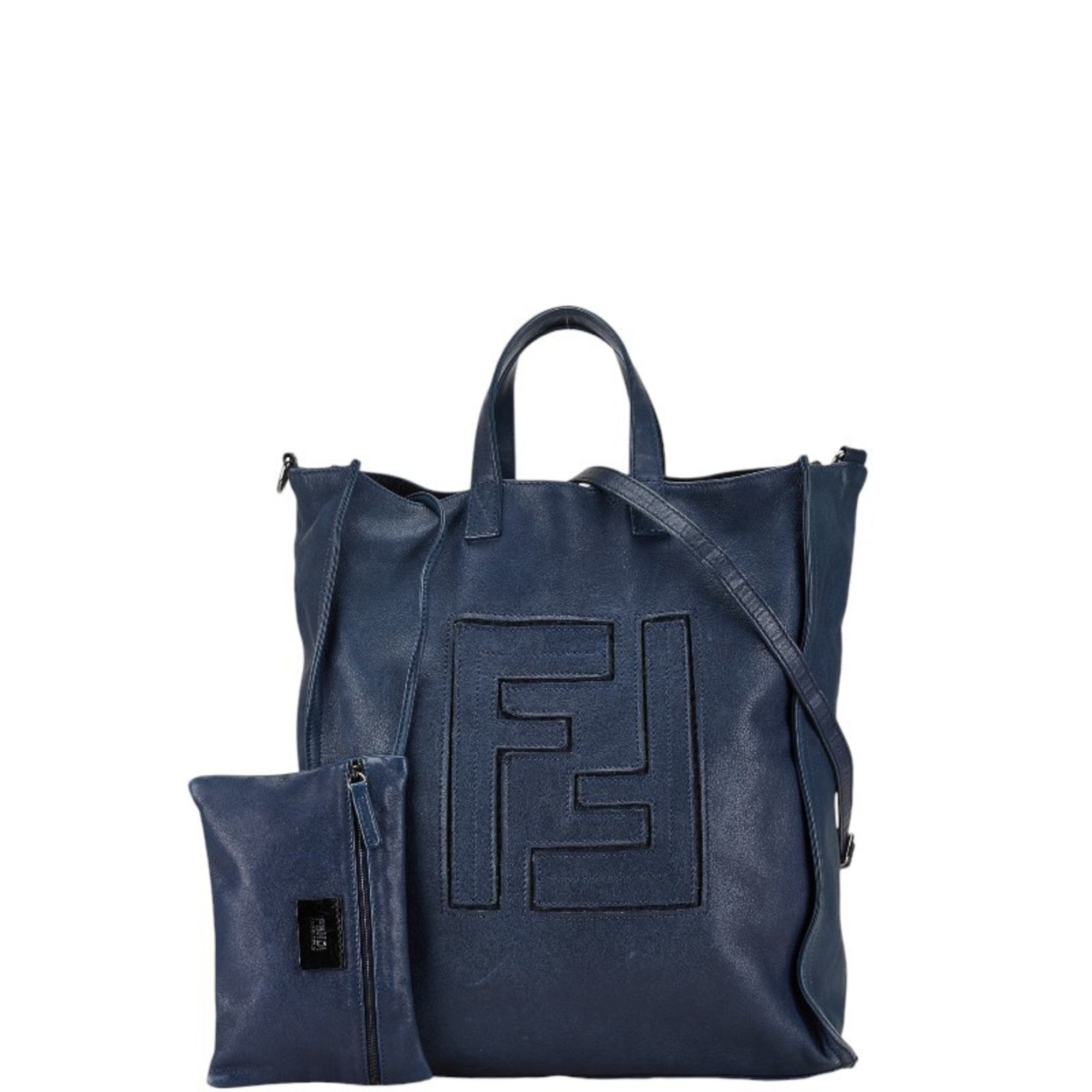Fendi Leather Shoulder Bag Tote Bag ()