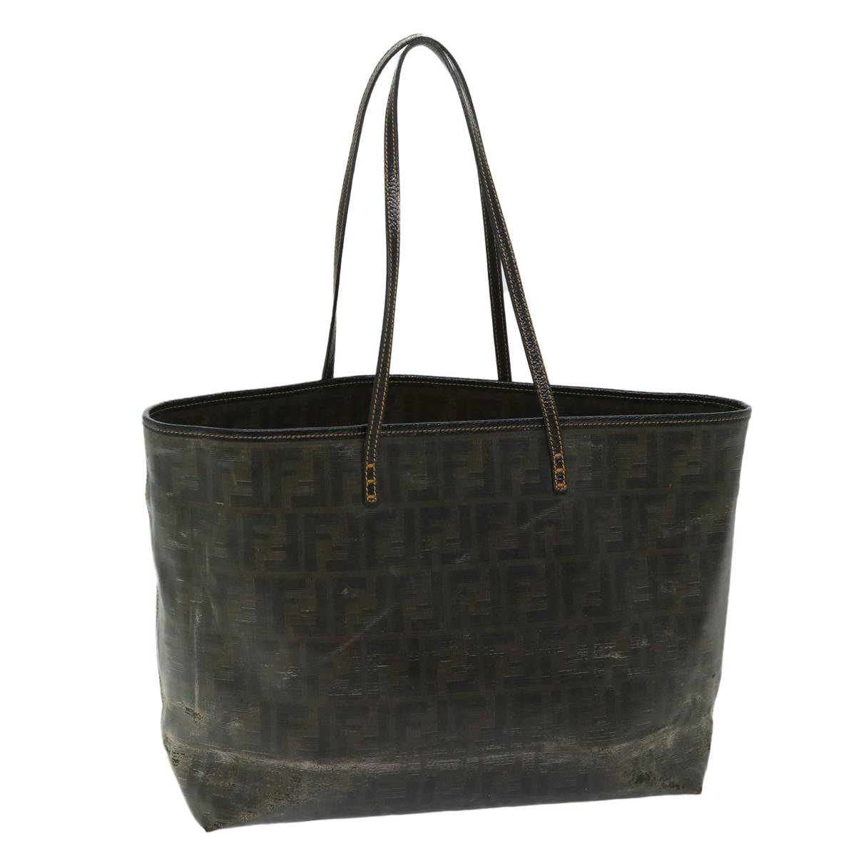 FENDI Zucca Canvas Tote Bag Brown68069
