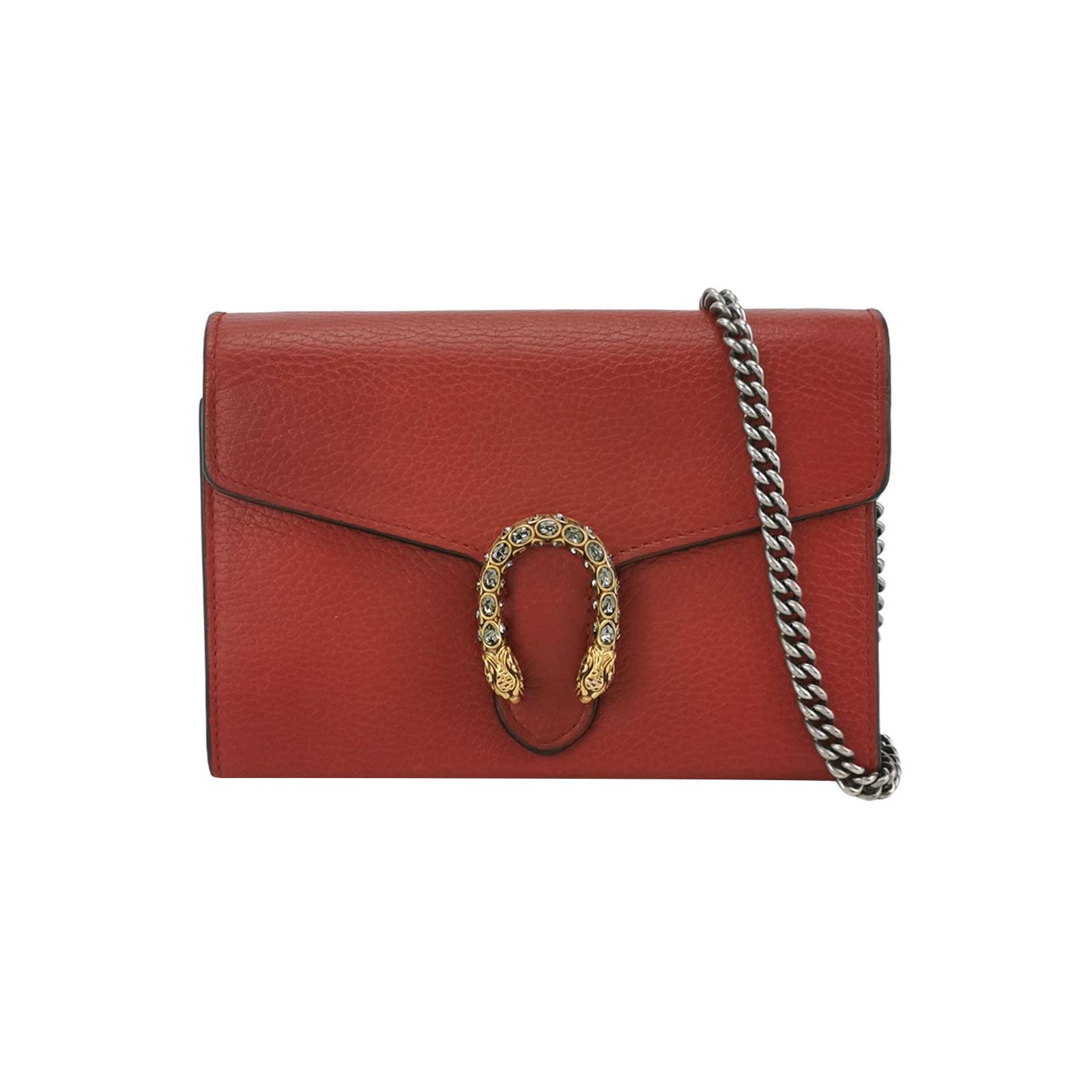 Gucci Dionysus Mini Bag in Solid Leather with Double Tiger Head Buckle 250430781173246