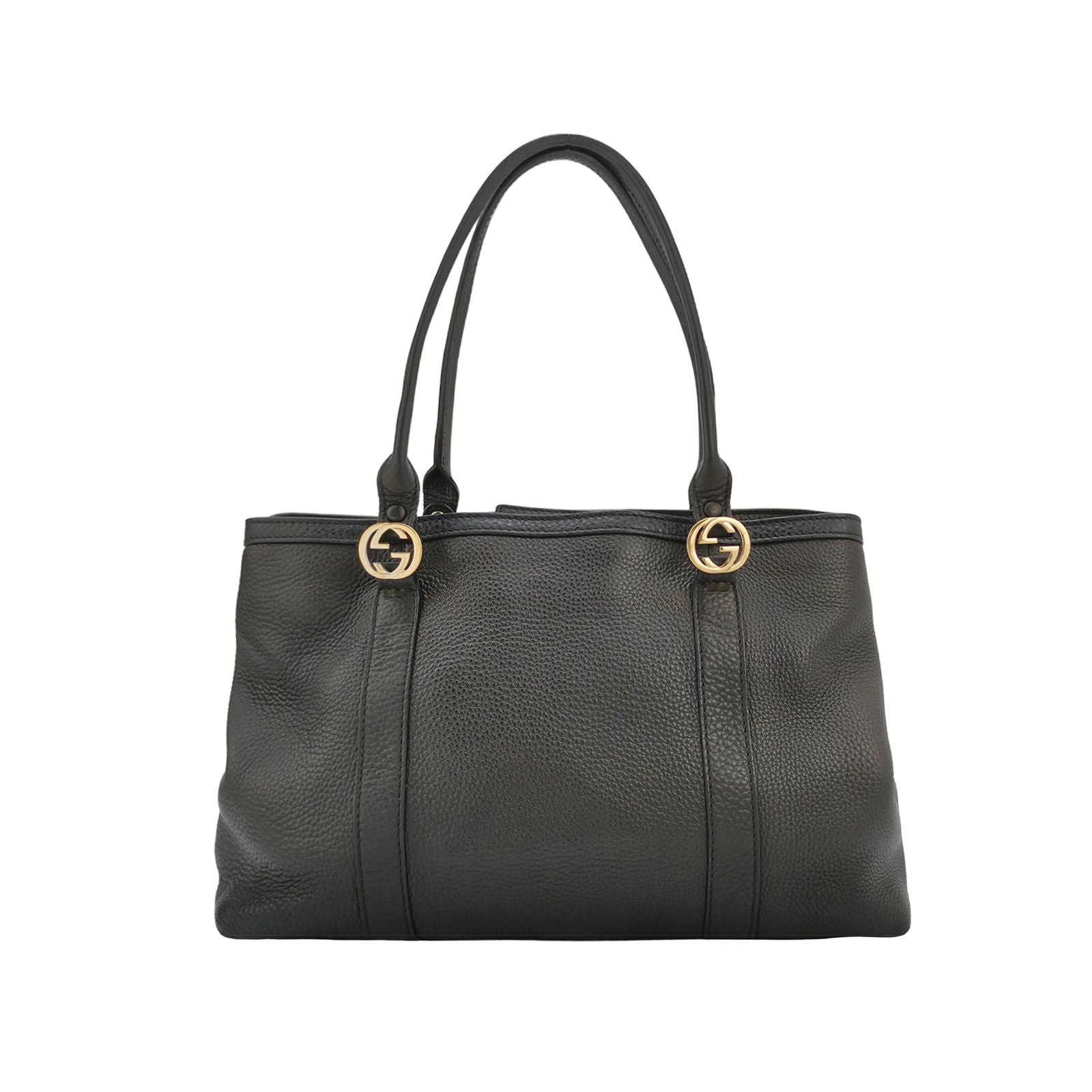 Gucci GG Logo Shoulder Bag in Leather 250319781112504