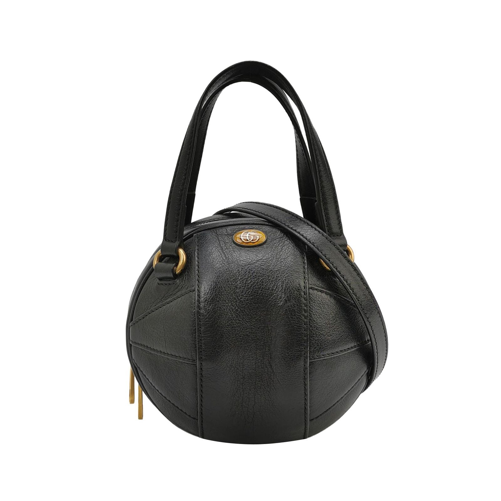Gucci Leather Spherical GG Logo Crossbody Bag 250324781118565