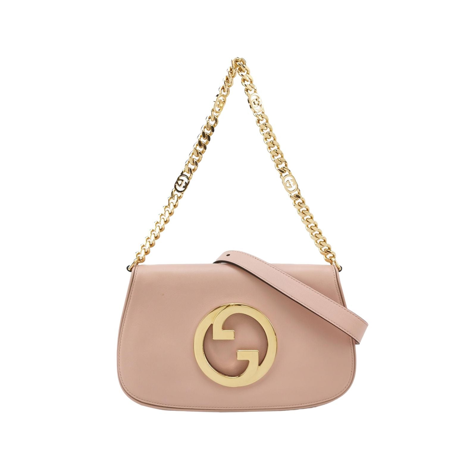 Gucci Blondie Small Leather Solid GG Shoulder Bag Crossbody Bag 250303781089579