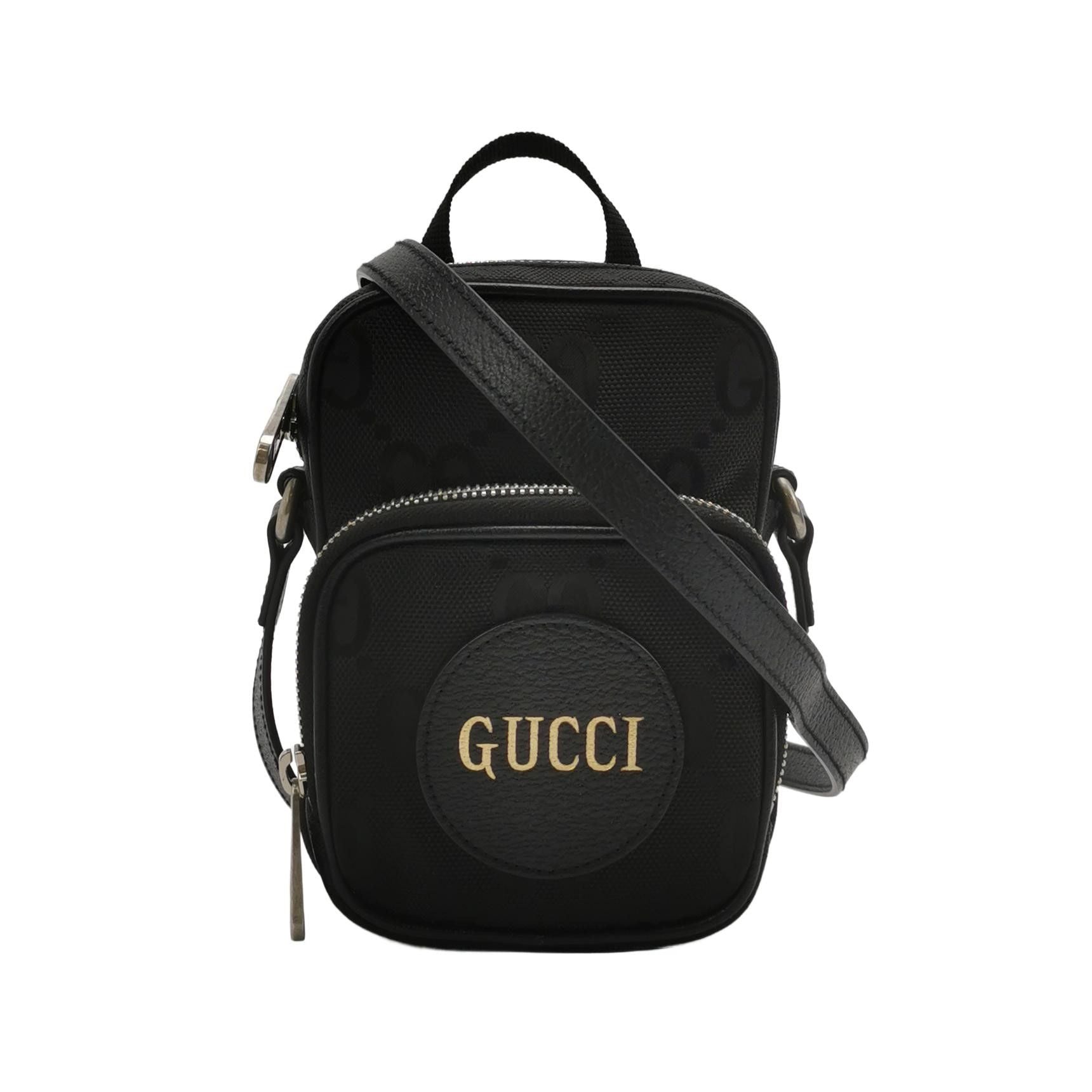 Gucci Off The Grid Leather and Nylon Crossbody Bag 250607781226517