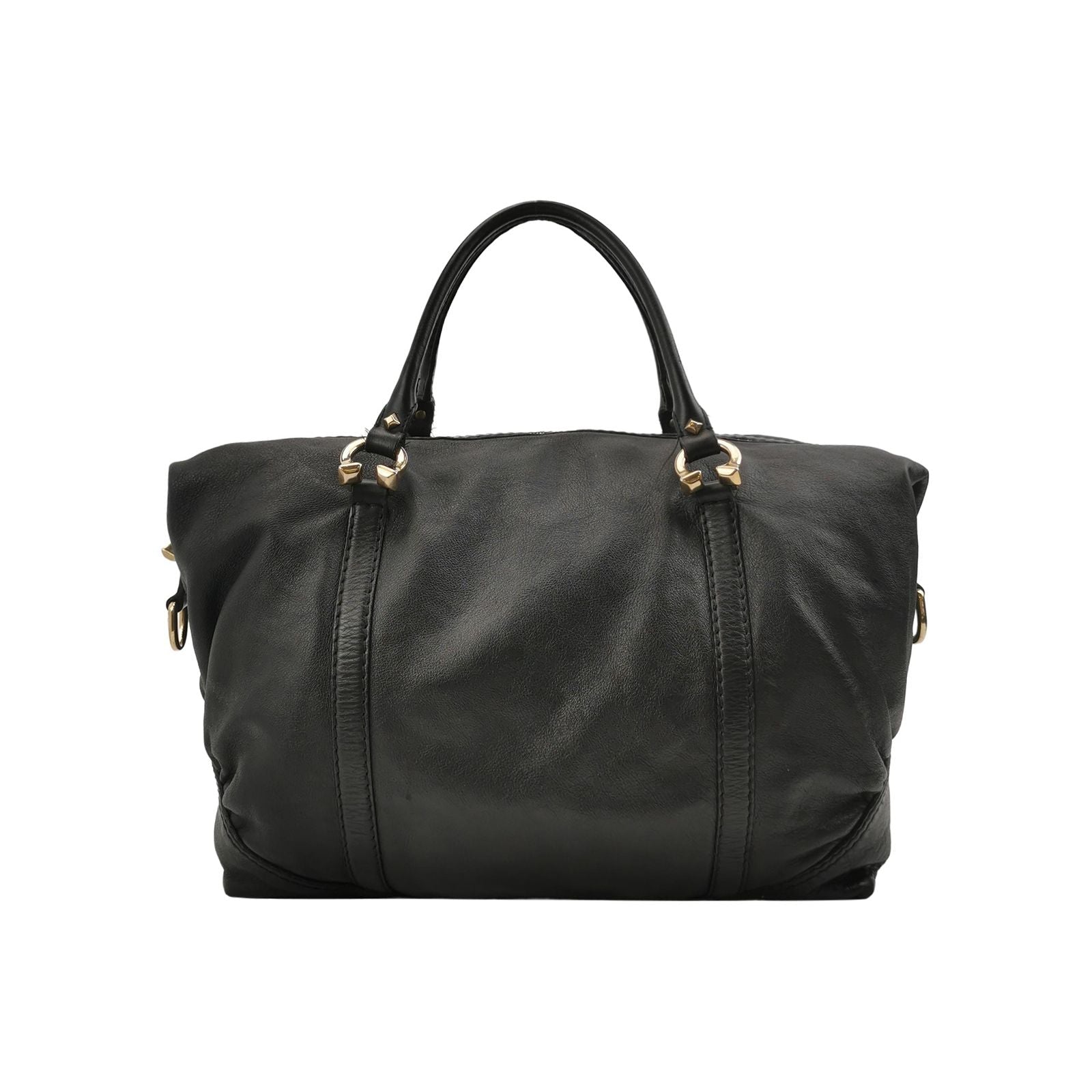Gucci Leather Solid Shoulder Bag 250507781181439