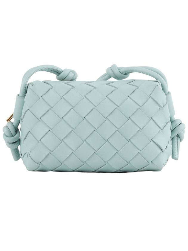 Bottega Veneta 730832 Intrecciato Candy Loop Camera Zippy Cross Bag 33981Y