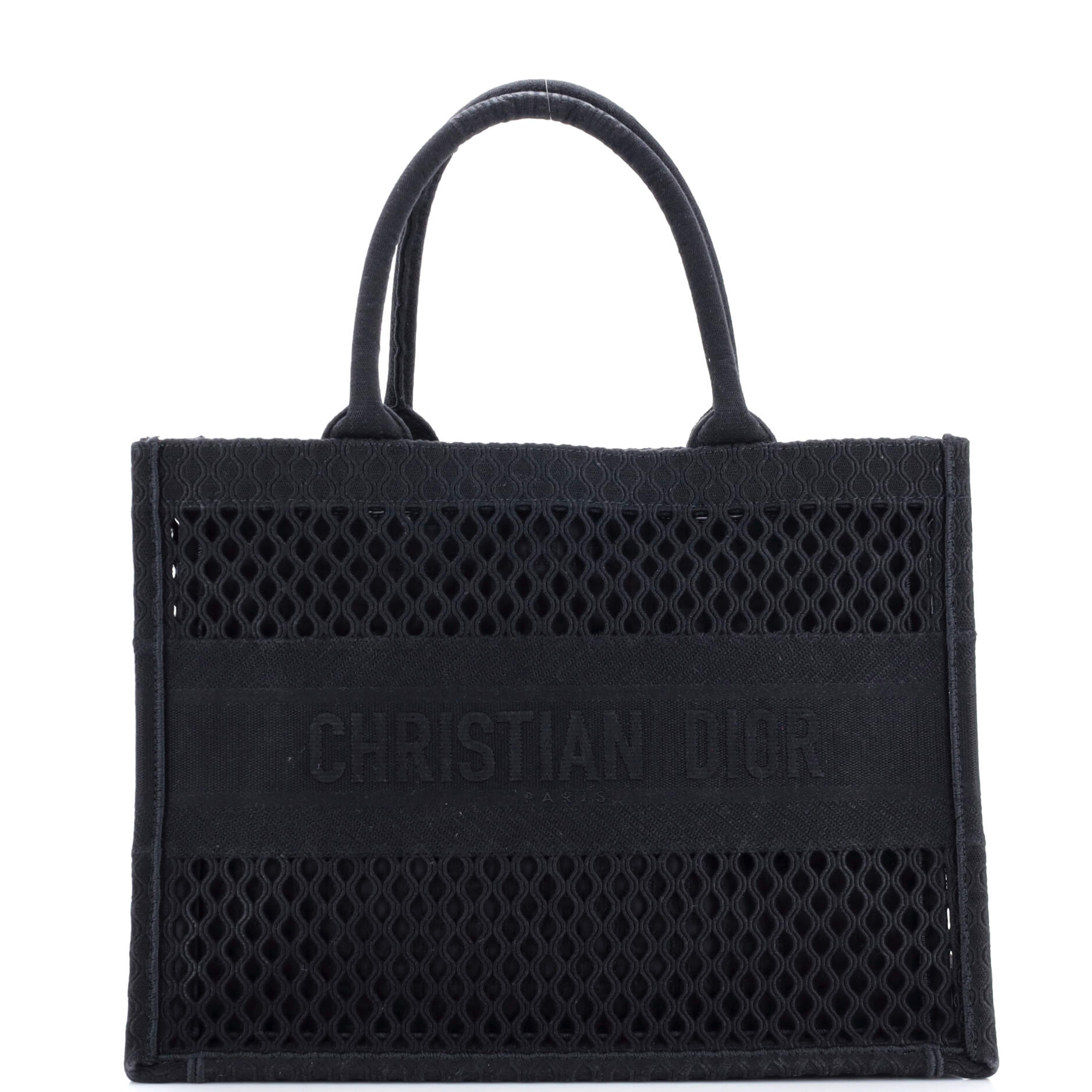 Dior Book Tote Mesh Canvas Medium