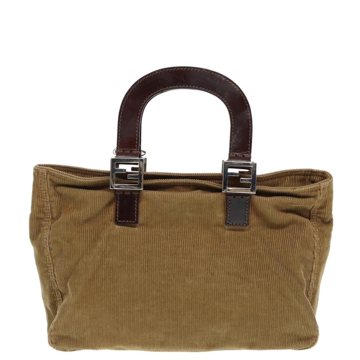 Fendi Corduroy Cloth Handbag ()