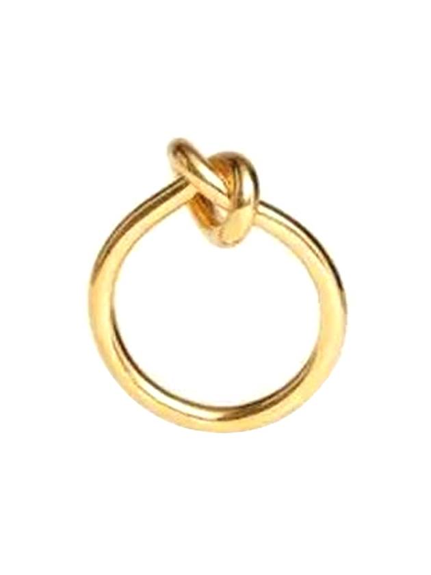 CELINE Knot Brass Ring Gold