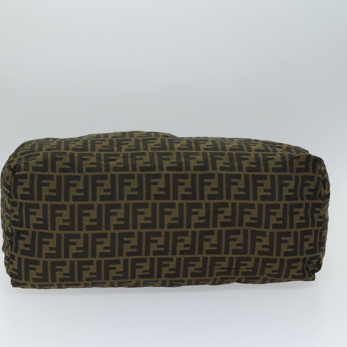 FENDI Zucca Canvas Shoulder Bag Brown Black72418