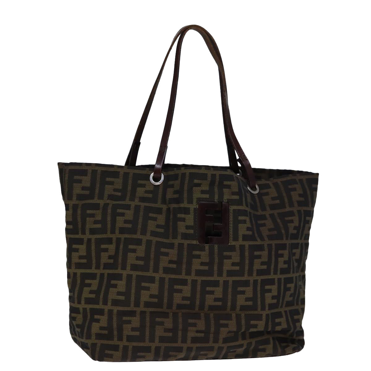 FENDI Zucca Canvas Tote Bag Brown72779