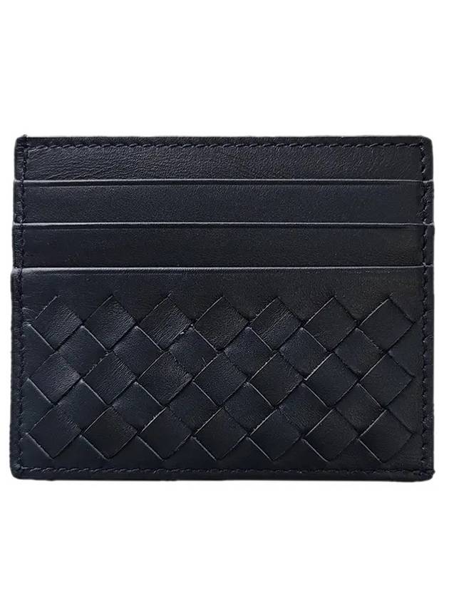 Bottega Veneta Intrecciato Card Wallet Black