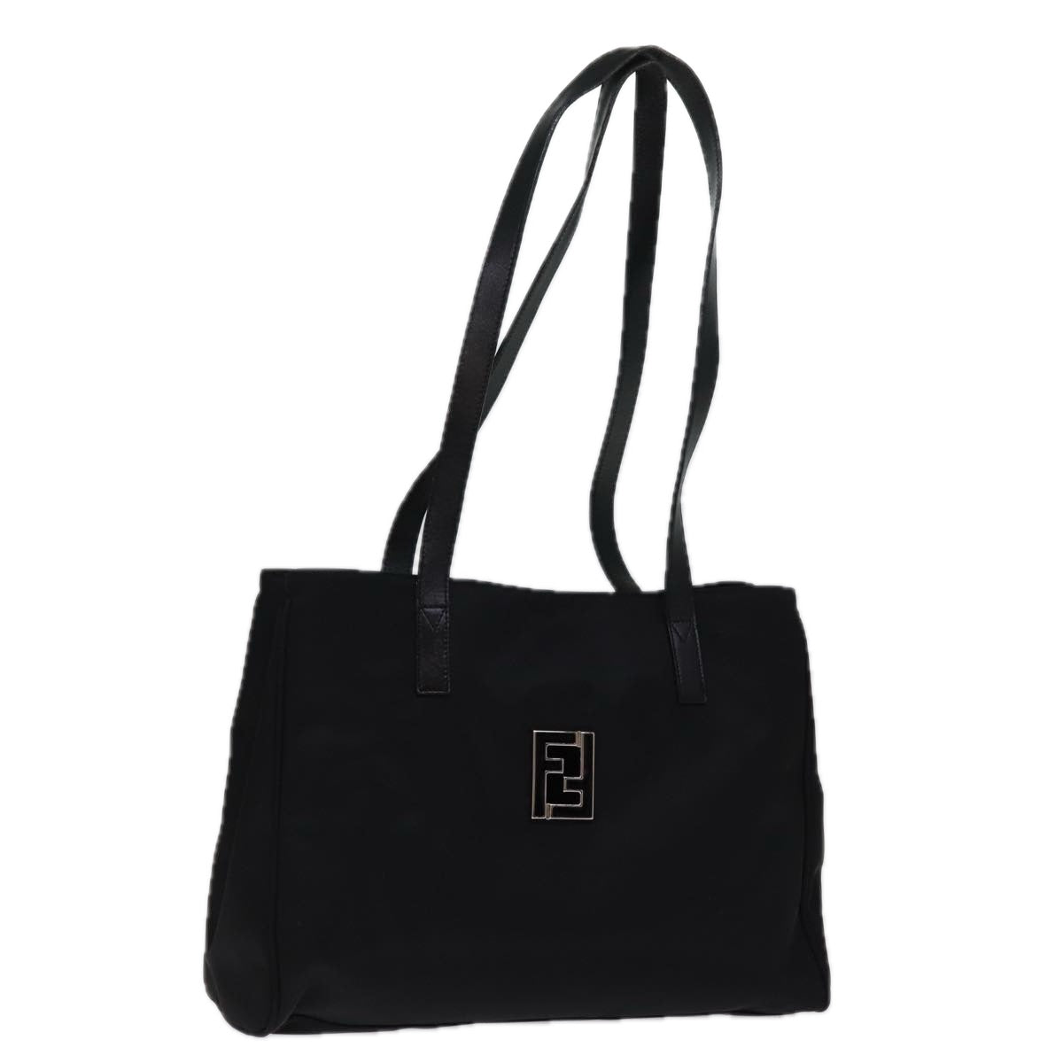 FENDI Tote Bag Nylon Black77042