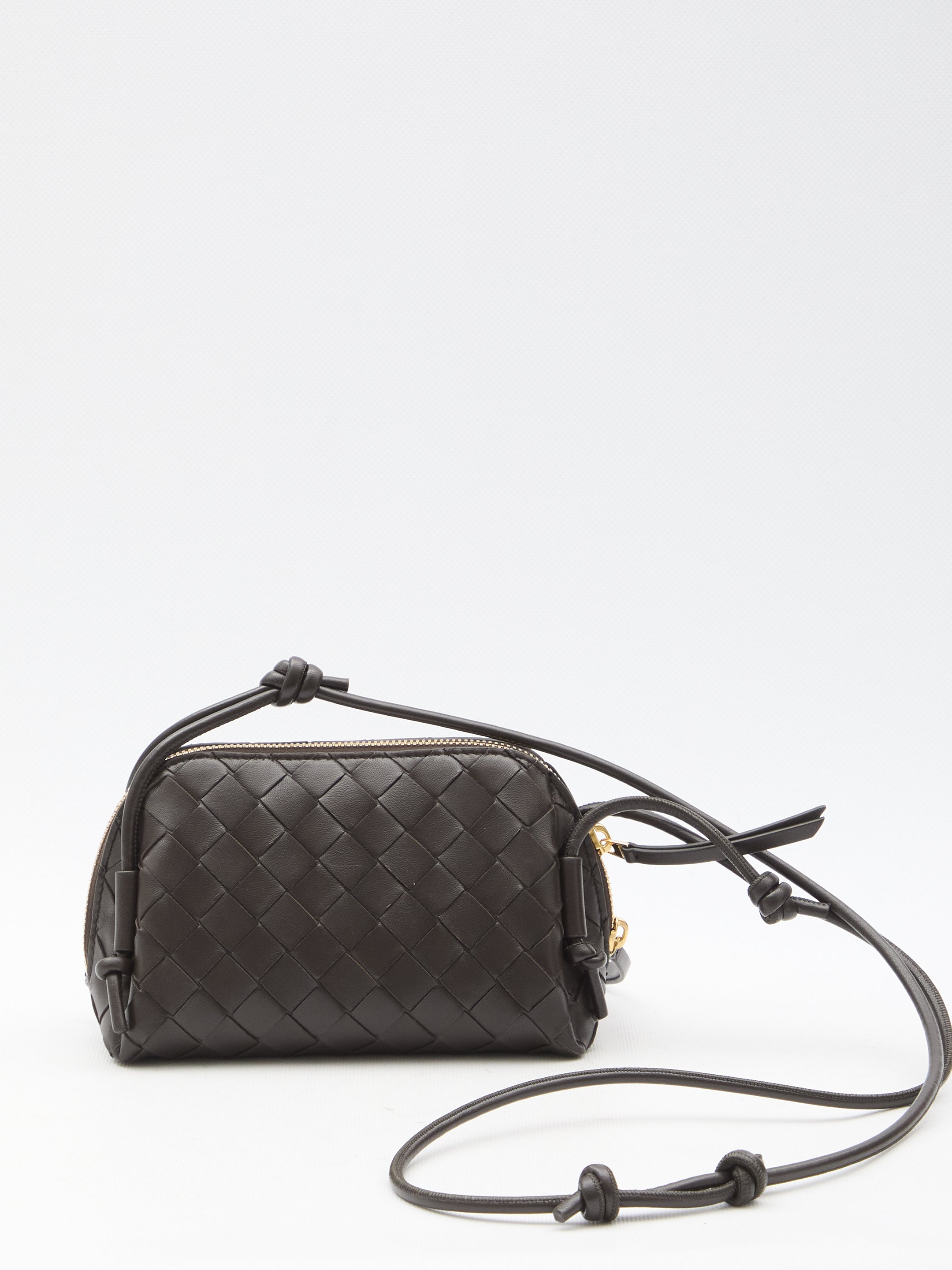 BOTTEGA VENETA Intrecciato Concert Mini Handbag 18x11x8cm