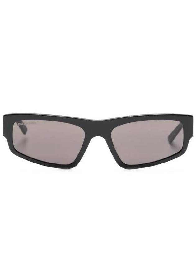 Balenciaga Eyewear Logo Print Square Frame Sunglasses BB0305S