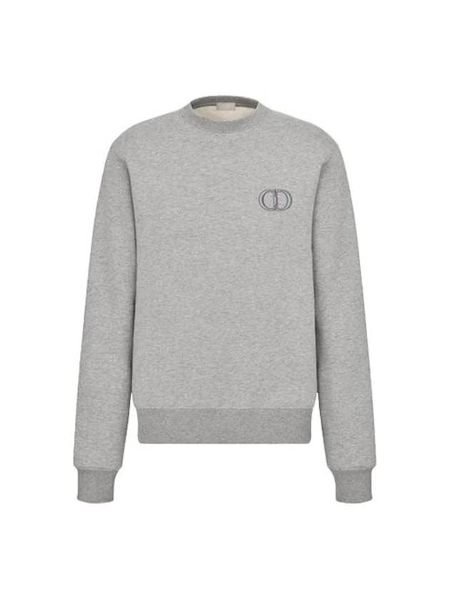 CD Icon Cotton Sweatshirt Grey Dior