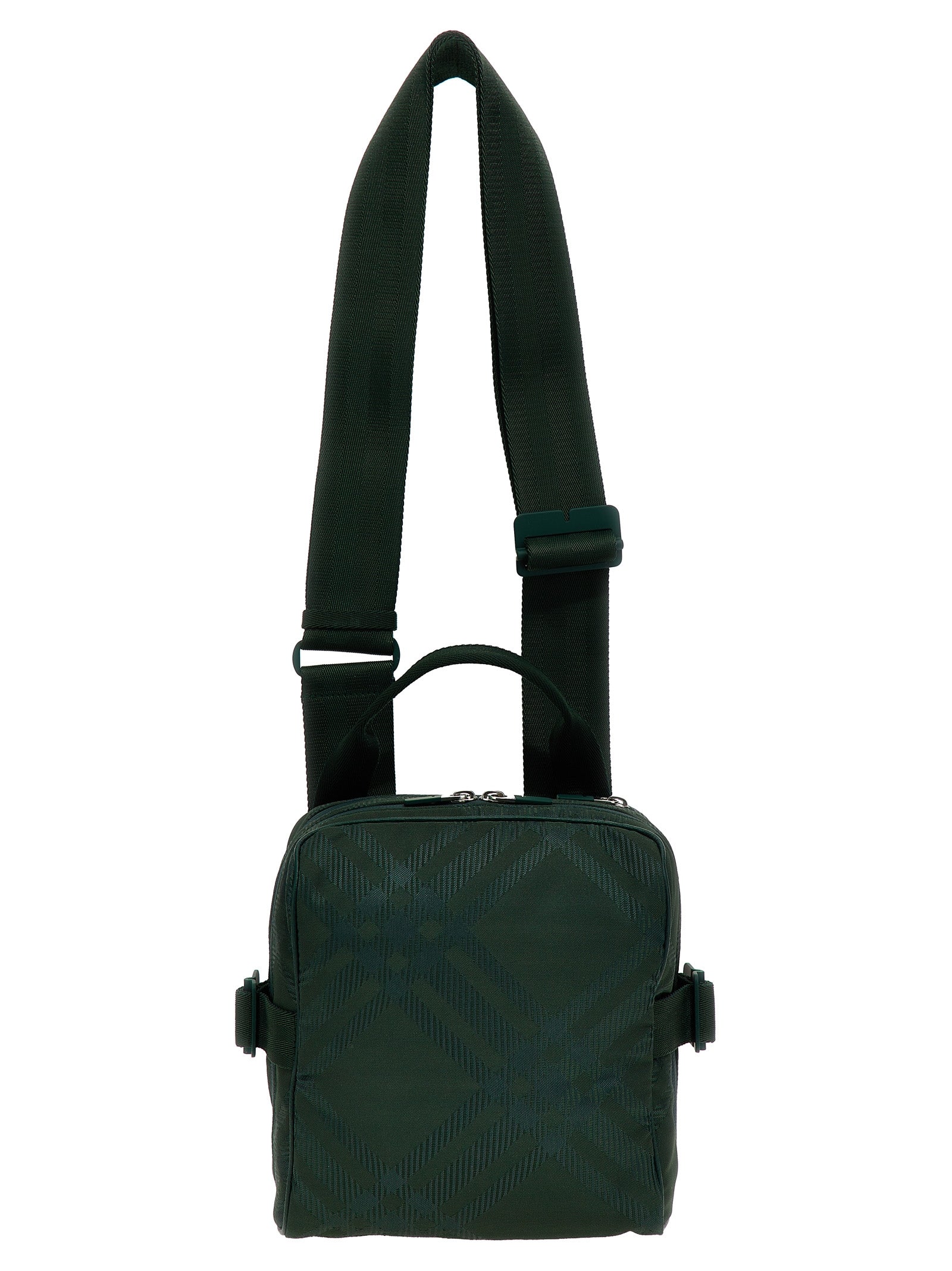 Burberry Men Check Shoulder Strap