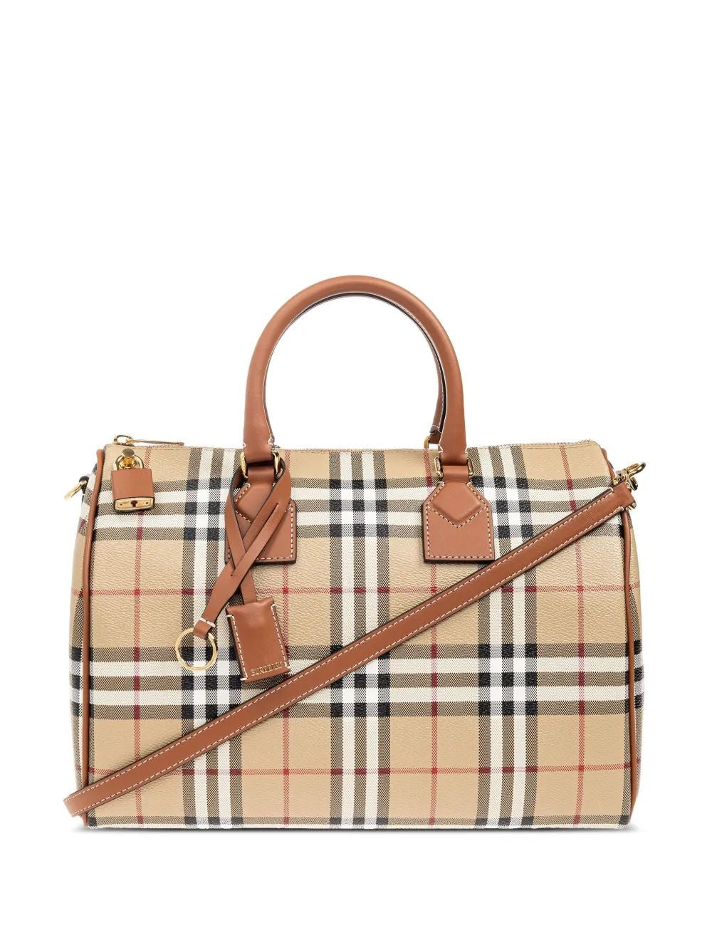 BURBERRY Mini Bowling Handbag