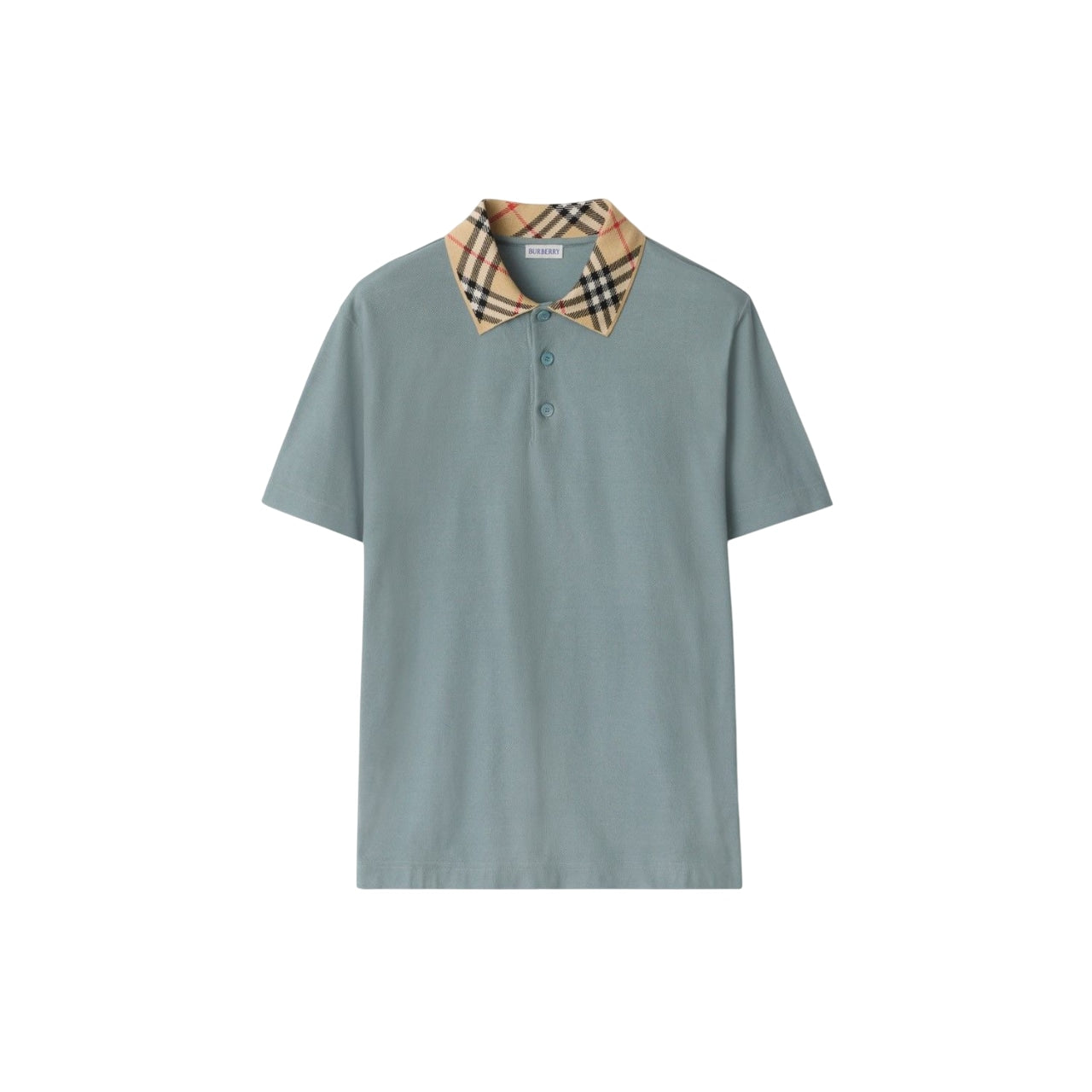 BURBERRY Fitted Cotton Polo Shirt - FW25