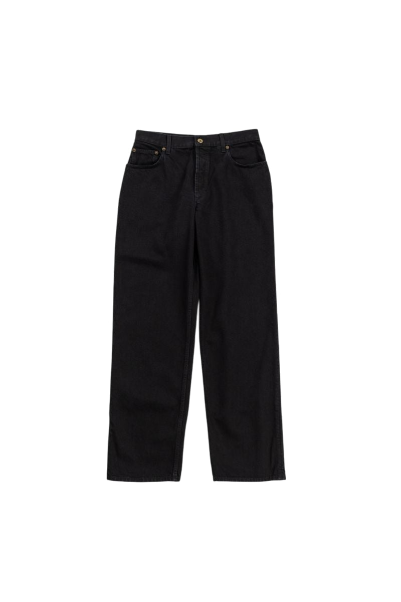 BURBERRY Loose Fit Cotton Denim Jeans for Men