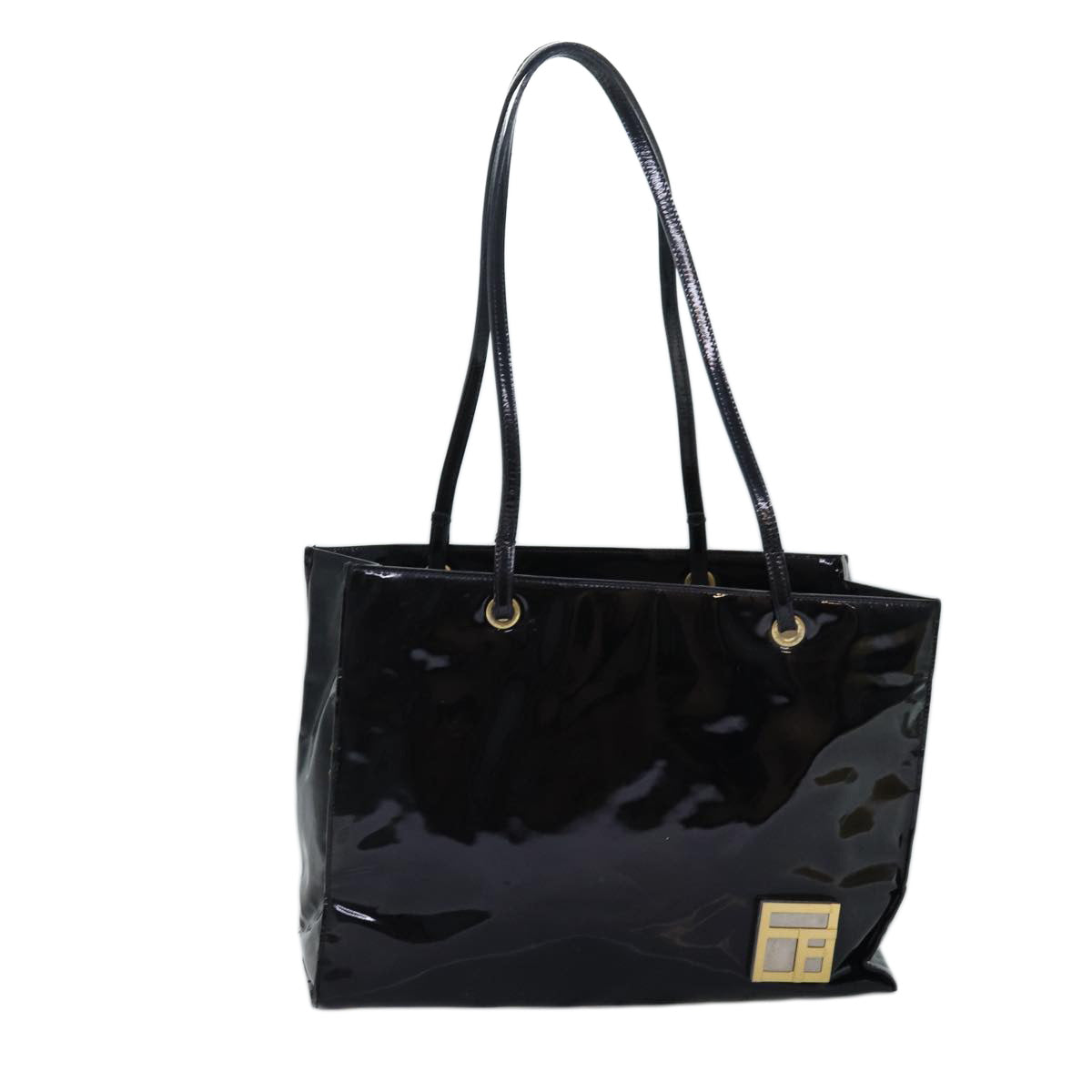 Fendi Patent Leather Tote Bag ()