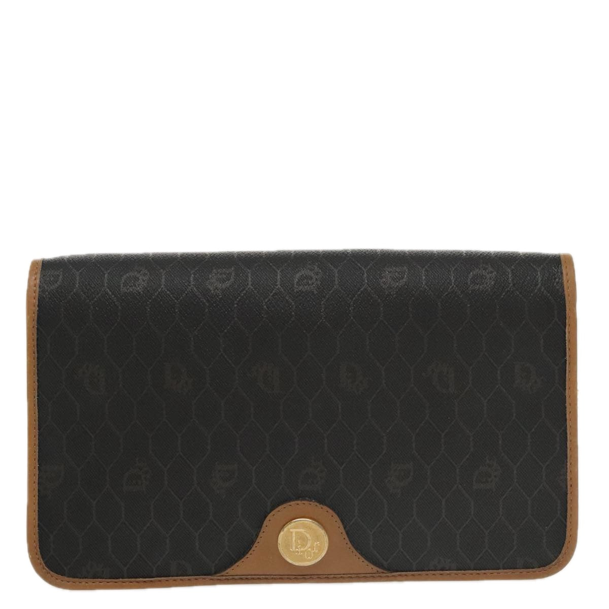 Dior Honeycomb Canvas Shoulder Bag (Pre-Owned)