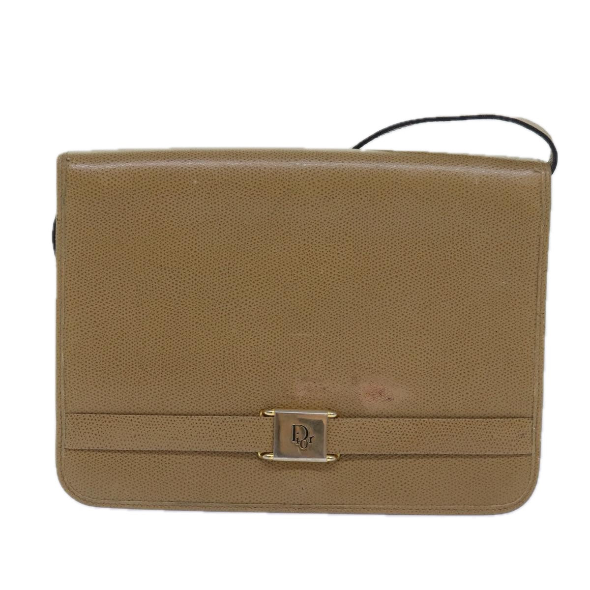Dior Leather Shoulder Bag (Pre-Owned)