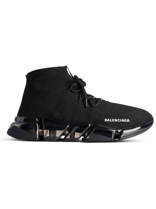 Balenciaga Speed 2.0 Lace-Up High-Top Sneakers Black