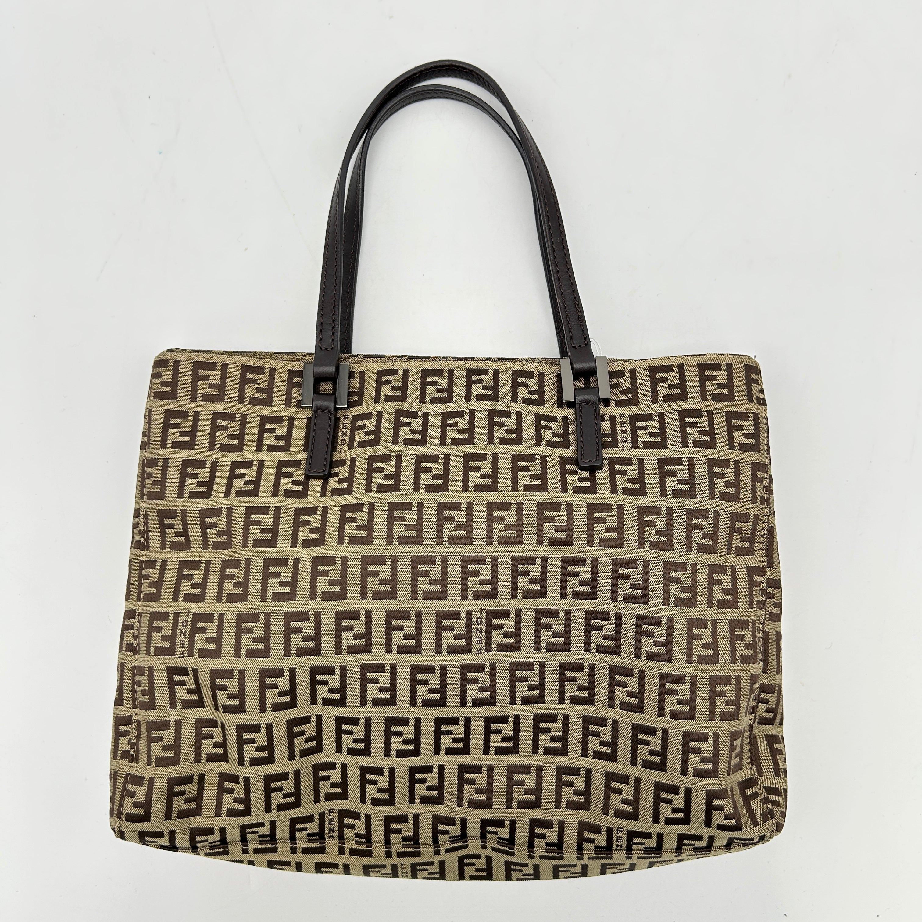 Fendi Zucca Square Tote YVEAF015