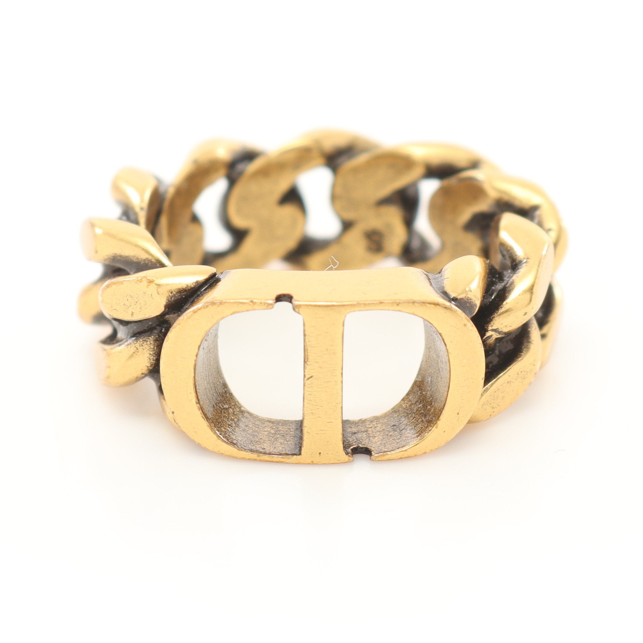 Dior CD logo Ring Ring GP Gold