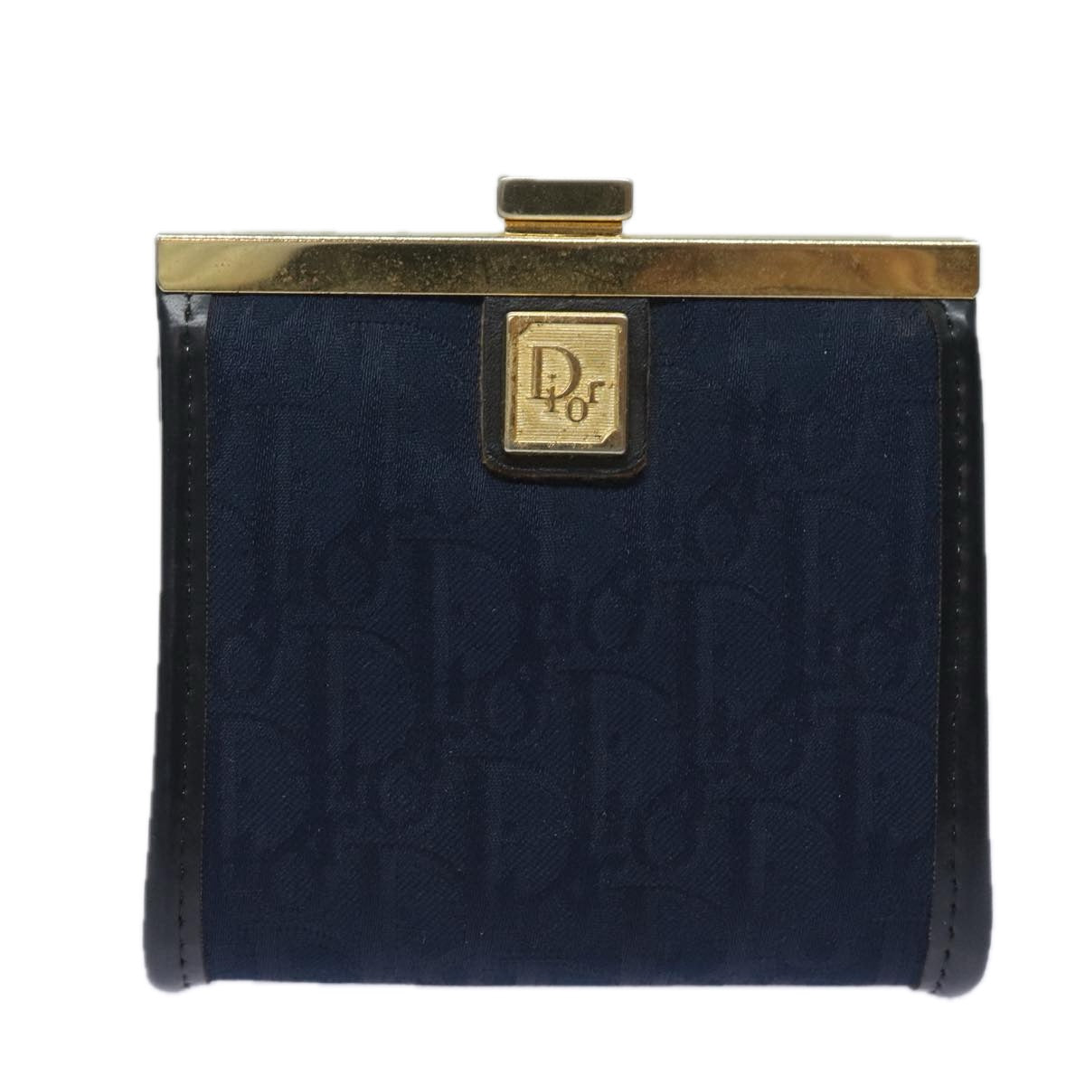 Dior Trotter Canvas Wallet (Pre-Owned)