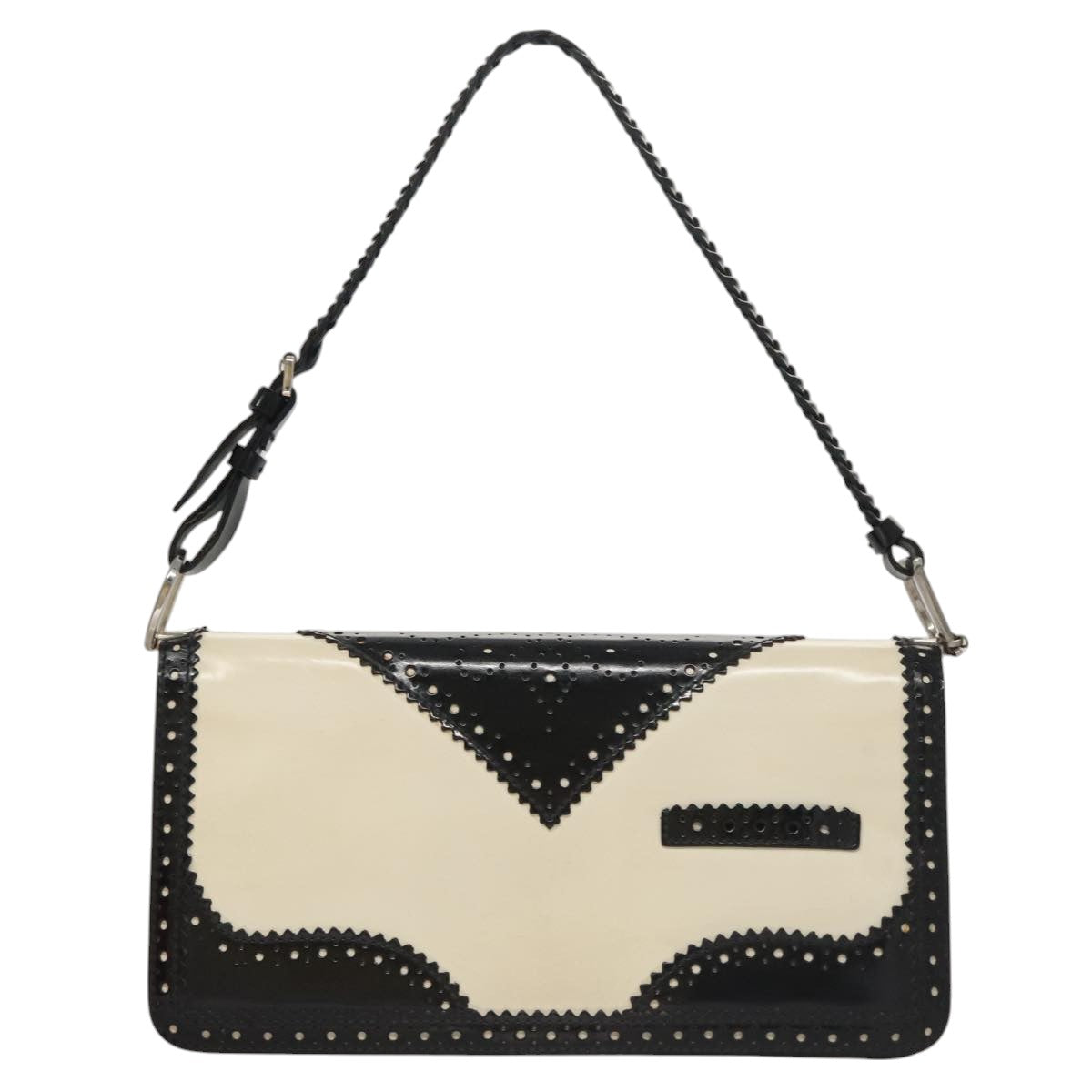 Dior D’Trick Patent Leather Shoulder Bag (Pre-Owned)