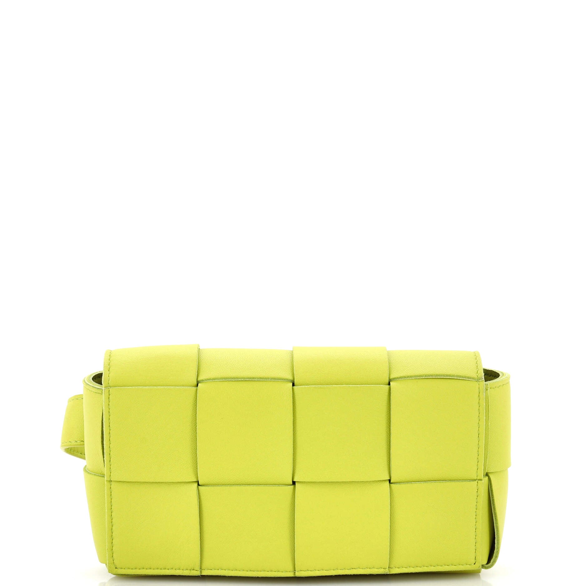 Bottega Veneta Cassette Belt Bag Maxi Intrecciato Leather