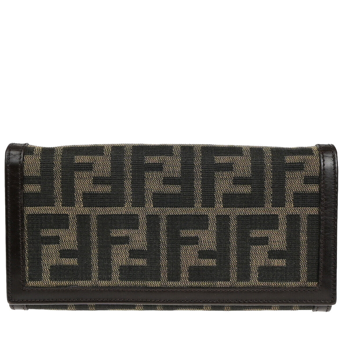 Fendi Zucca Canvas Wallet ()