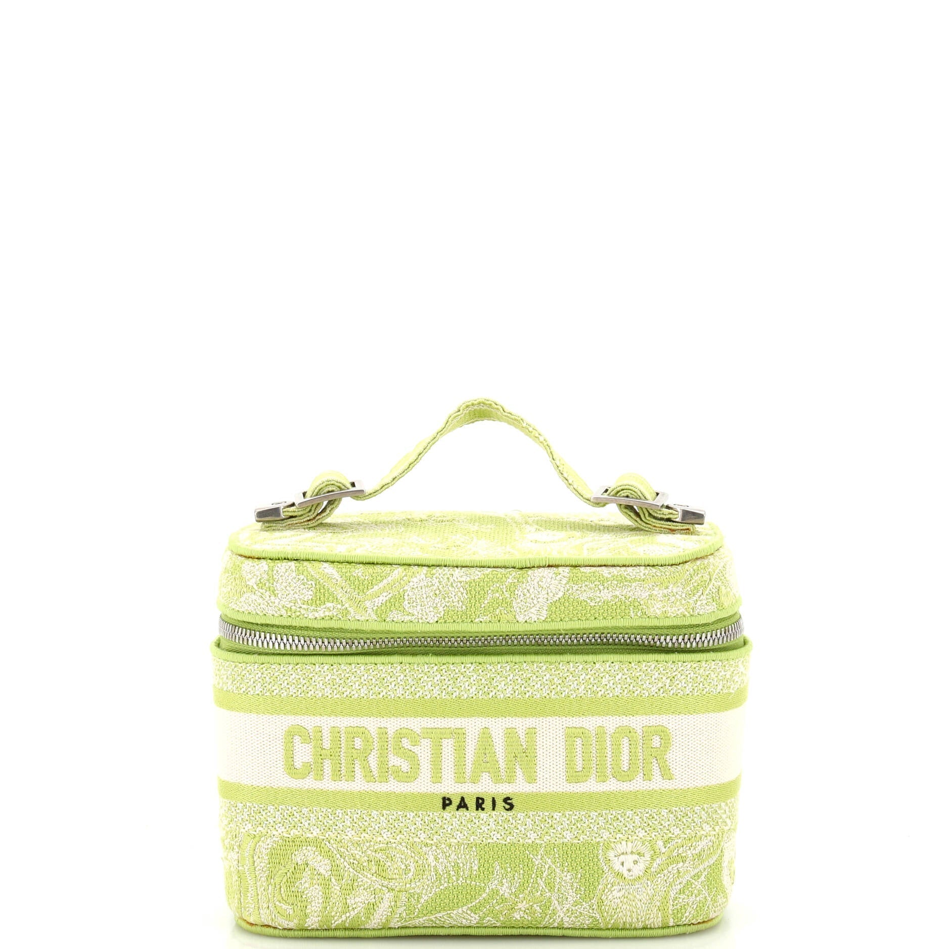 Dior DiorTravel Vanity Case Embroidered Canvas
