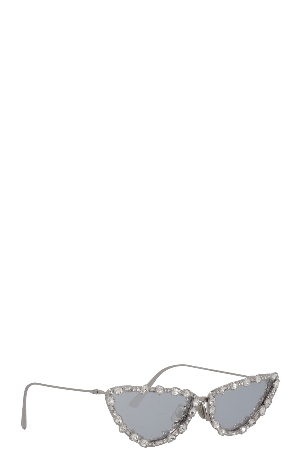 CHRISTIAN DIOR MissDiorB1U Crystal Sunglasses Silver