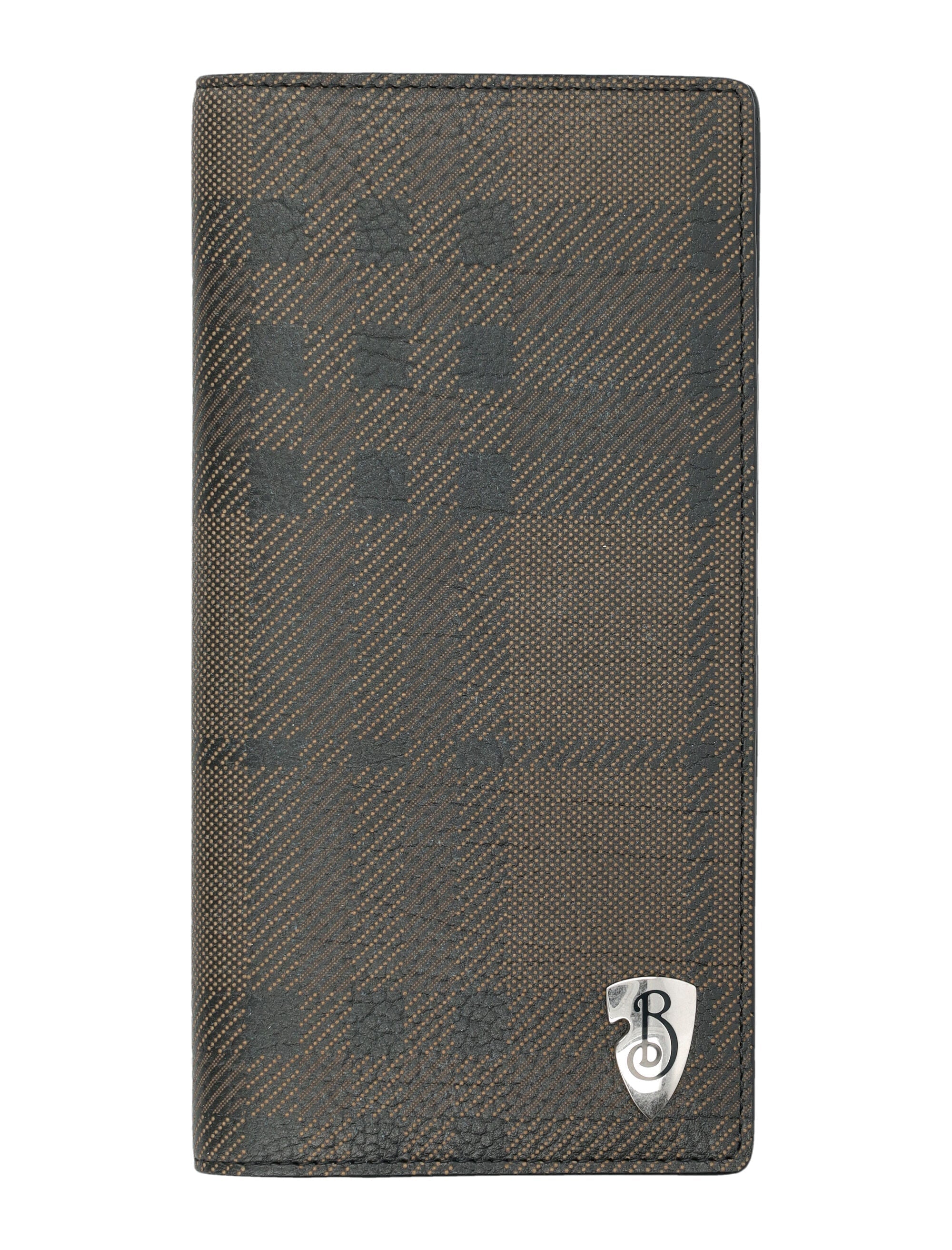 BURBERRY B Shield Continental Wallet 19cm x 9.5cm